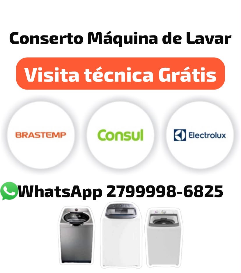 Conserto de Máquina Lavar Roupas