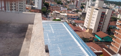 Revestimento de telhado com manta aluminio