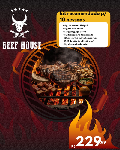 Kit Churrasco 10 Pessoas
