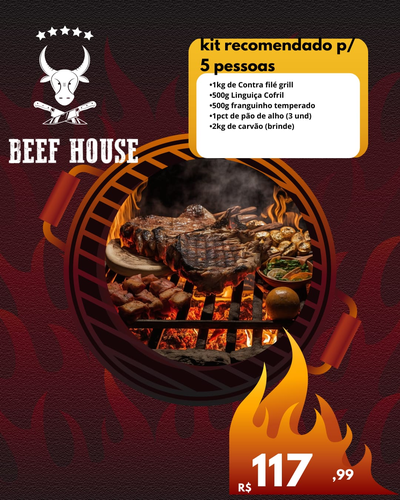 Kit Churrasco 5 Pessoas