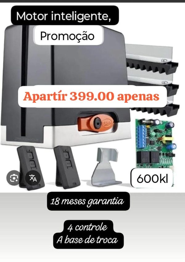 Motor Inteligente de Portão Eletrônico