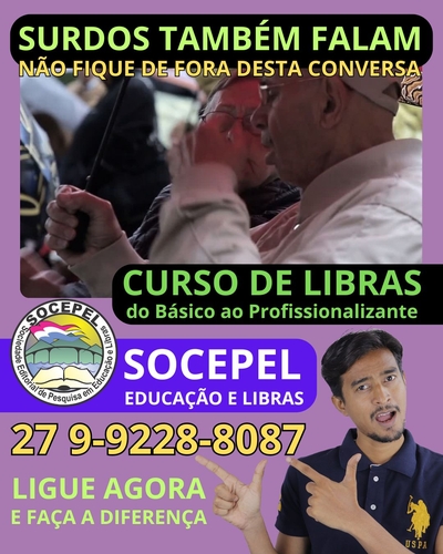 CURSOS LIVRE LIBRAS INTERMEDIÁRIO