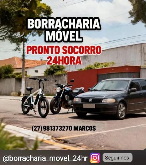 Borracharia Móvel - Pronto socorro 24Horas
