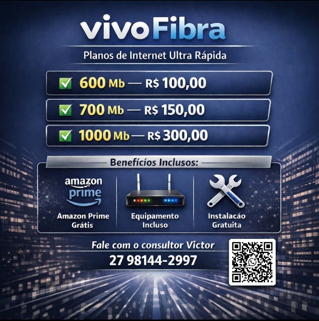 🌐 Internet A Partir de R$ 99,90