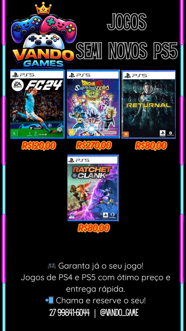 Jogo PS5 FC24