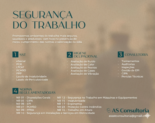 As Consultoria Em Segurança