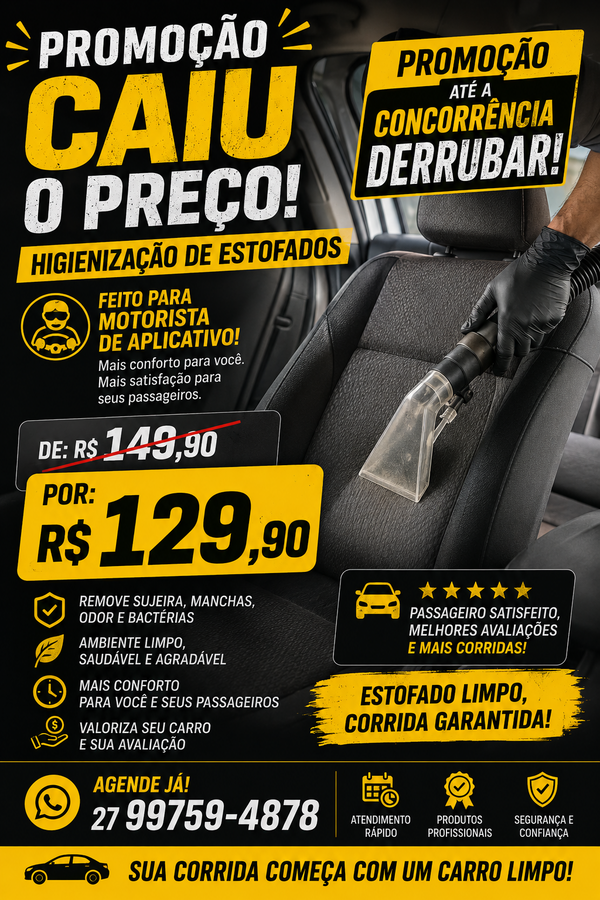 Higienização Automotiva