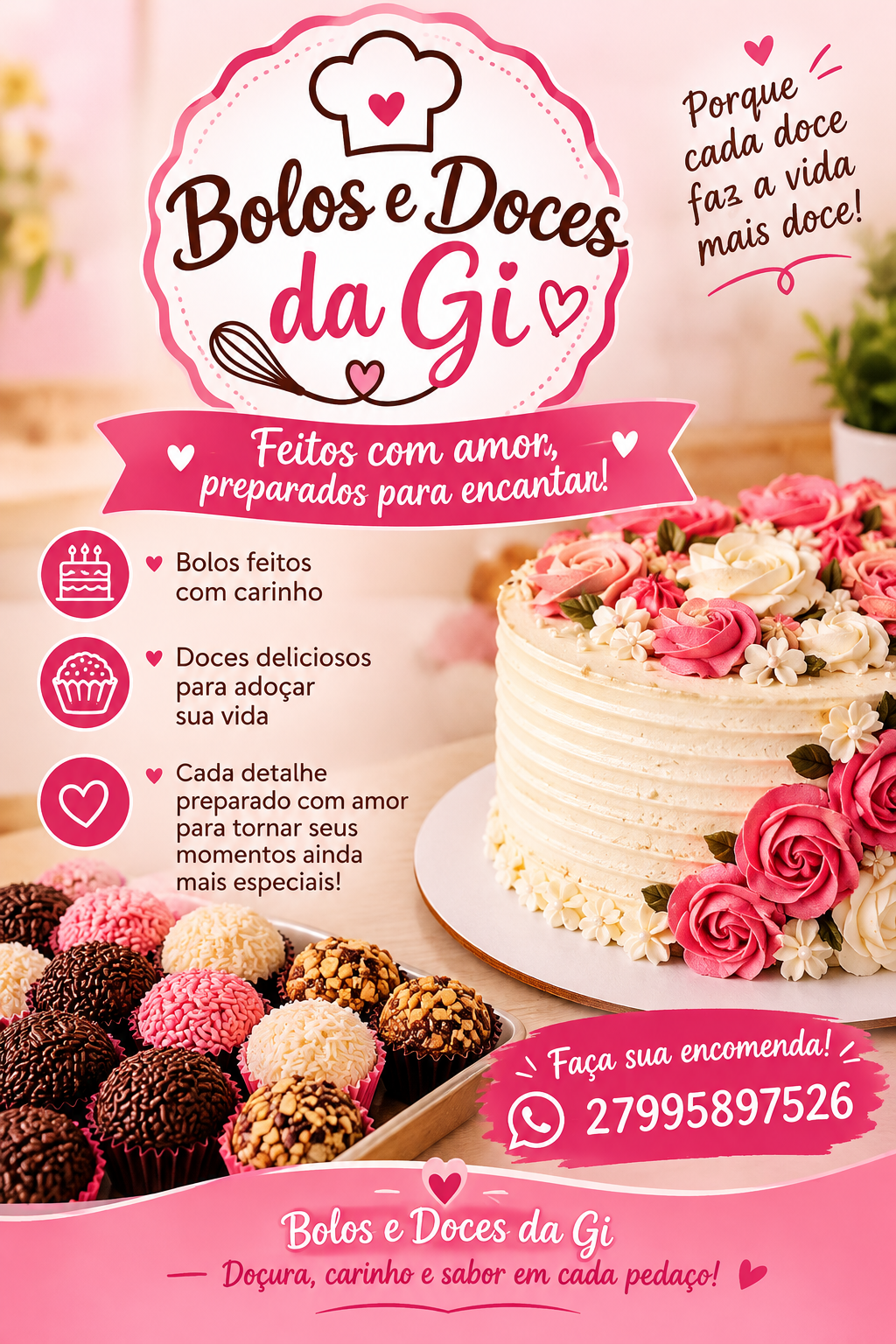 Bolos e Doces da Gi