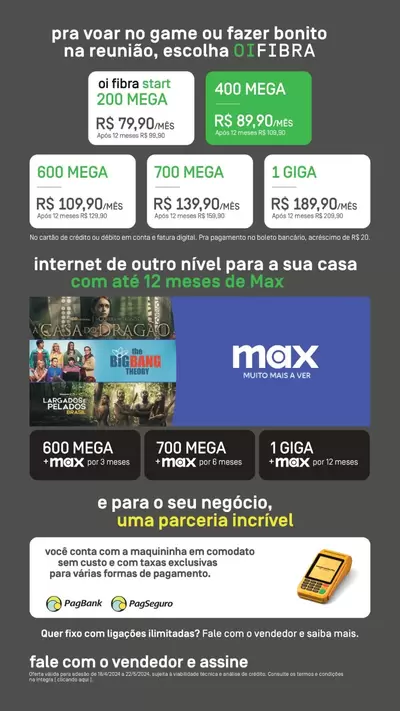 INTERNET OI FIBRA- CONSULTOR AUTORIZADO